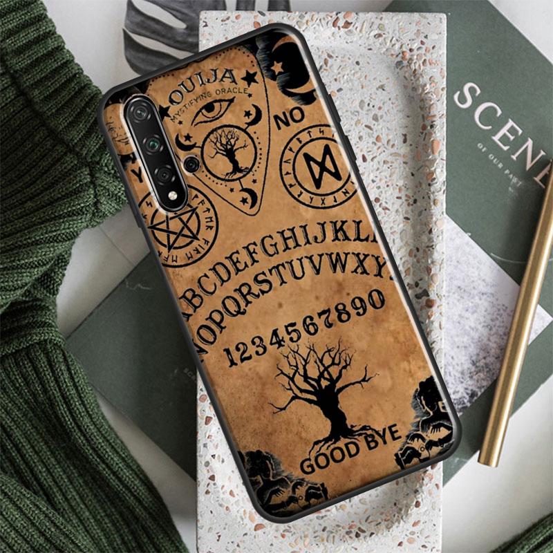 Ouija Board Case For Huawei Honor 70 50 X8 X9a Magic5 90 Lite P20 P30 P40 P60 Pro P Smart Nova 5T Cover