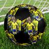 Neymar Soccer Ball Size 5 Colorful Machine Stitched PVC Competition Ready Durable High-Bounce