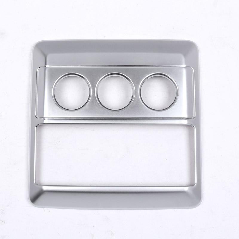 

For Land Rover Discovery 4 LR4 2010-2026 ABS Black/Silver Rear Reading Light Decorative Frame Car Interior Accessories срібний