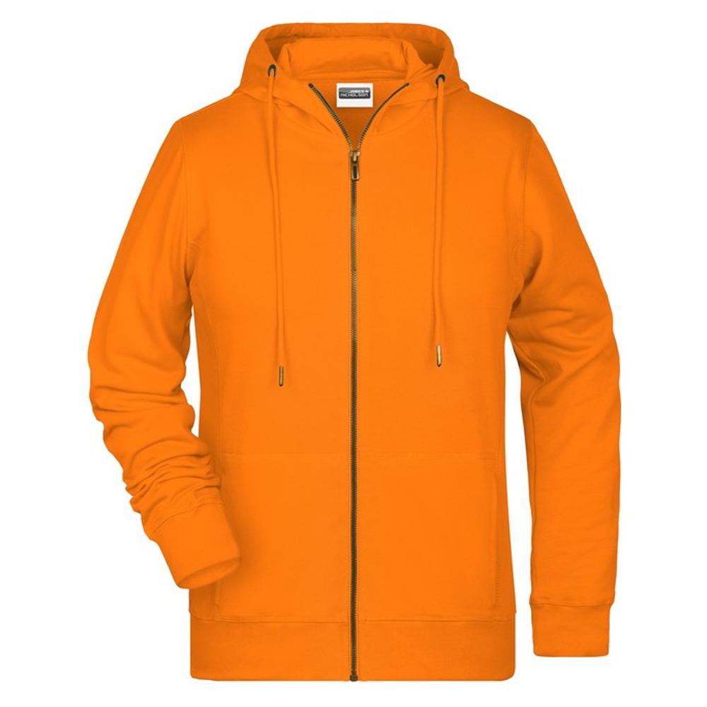 James and Nicholson Womens/Ladies Full Zip Hoodie