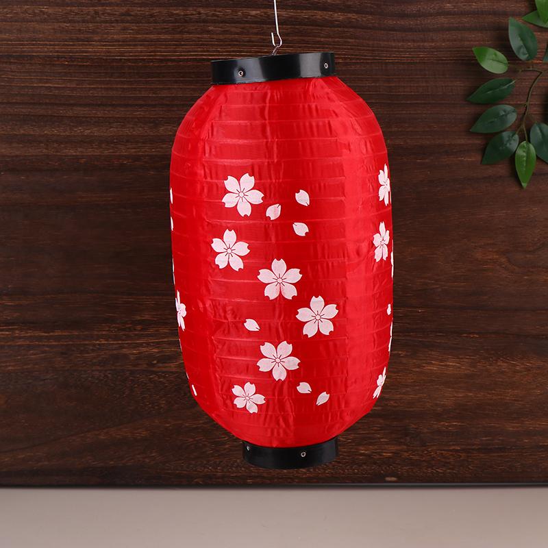 Linterna Japonesa de Tela de 10 Pulgadas Linternas Decorativas para Fiestas Decoración de Pub Chochin para Restaurante de Sushi Izakaya Decoración del Hogar