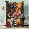 Alice Madness Returns Throw Lightweight 240g Flannel Blanket Soft Skin-friendly for Summer Cooling