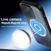 Foldablbe Magnetic LED Fill Light for Phone Selfie Light LED Video Light 2600K 9000K Dimmable Built in Battery Makeup