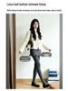 Gray Polka Dot Korean Style Hip-Hugging Short Skirt - Autumn/Winter 2026 Collection