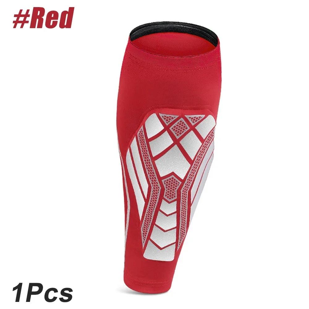 1Pcs Calf Compression Sleeves With Eva Pad For Men Women Leg Support Shin Splints Running Football Shin Guards