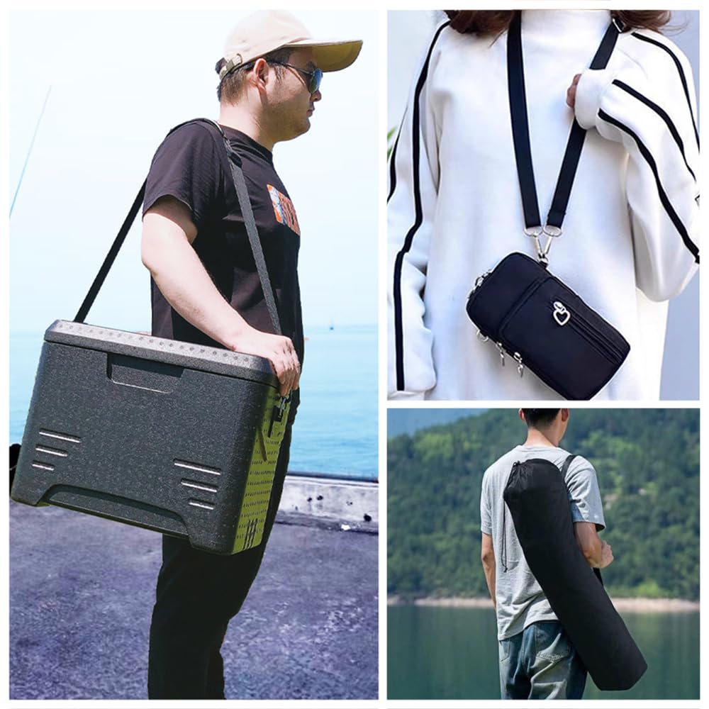 Vitalux Buckle Work Set of Adjustable for Waist Nurse for and Luggage Securement Shoulder One-Touch Belts, 2, Length, Pouches, Pouches, Replacement,