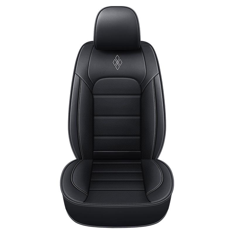 Universal Nappa Leather Car Seat Cover - Four Seasons, Full Coverage