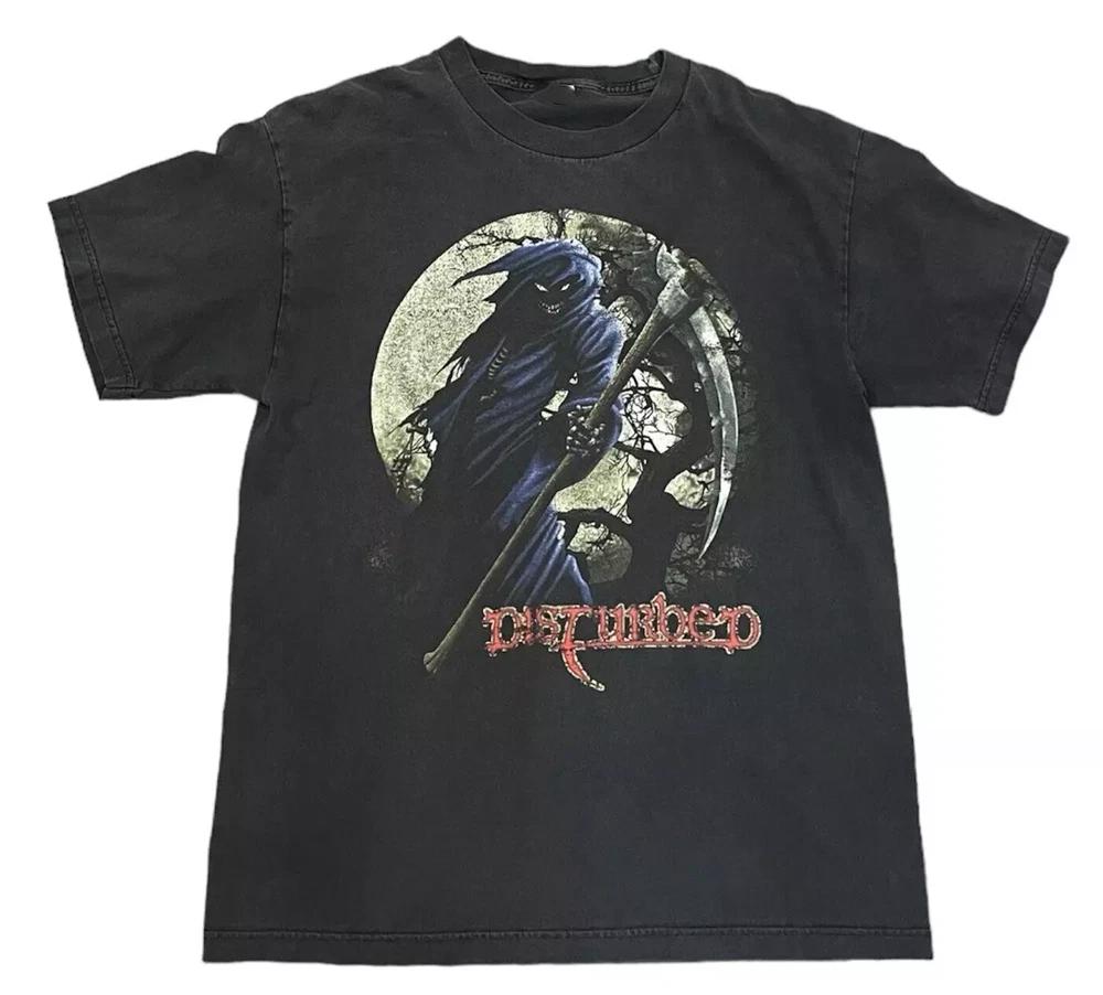 Disturbed S-4XL Band Tee T-Shirt Black Black New UR339 S