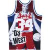 Mitchell Ness x Nba Shaquille O’Neal vest SMJYNG18426-ASWBLCK03SON