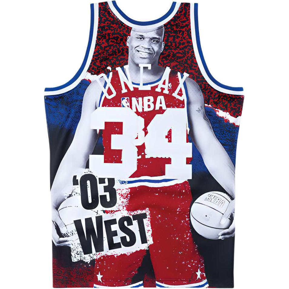 Mitchell Ness x Nba Shaquille O’Neal vest SMJYNG18426-ASWBLCK03SON
