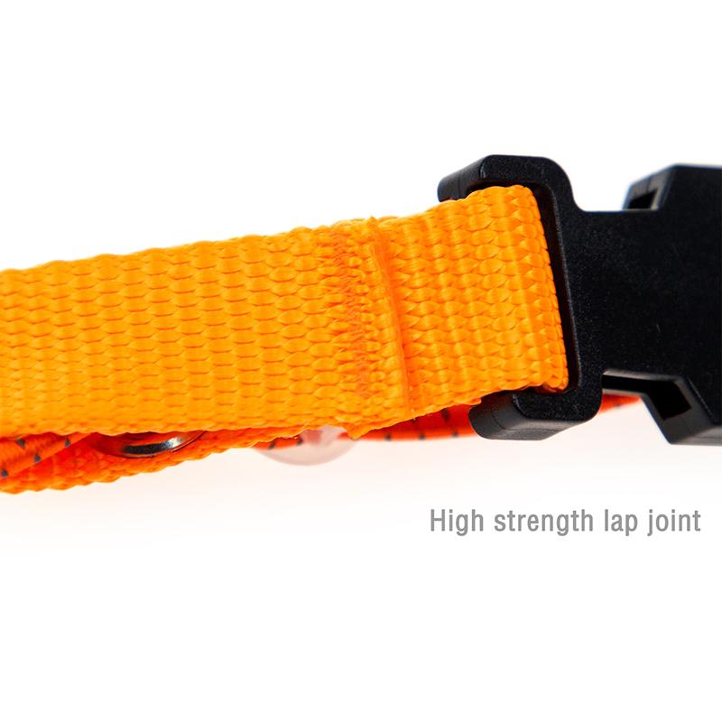 A Pair Reflective Bike Pants Strap Adjustable Elastic High Visibility Trouser Leg Straps Durable High Visibility