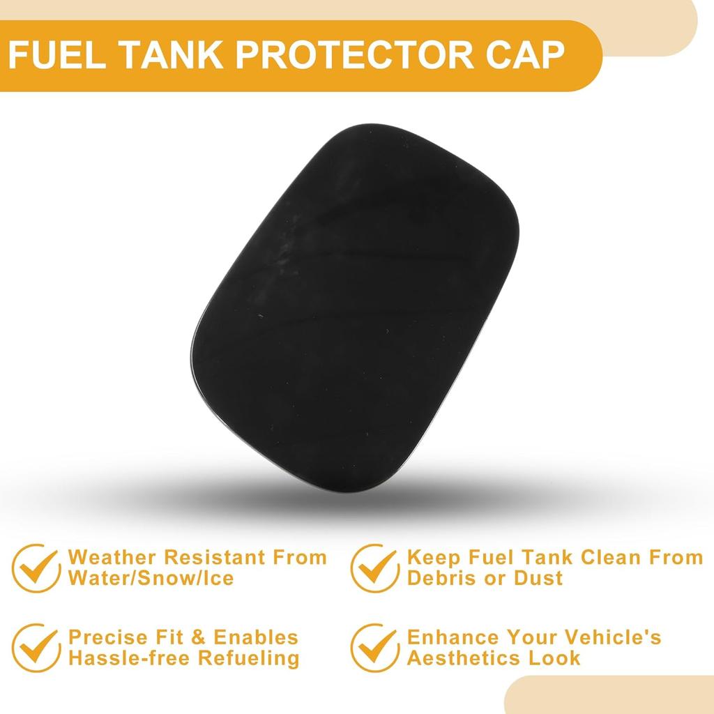 Tankklappendeckel für Mercedes-benz C253 2016-2019 Tankklappenabdeckung Clip-Typ Nr.A2537570400 Schwarzes ABS Tankklappe Tankdeckel