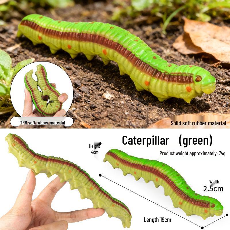 Kids' Marine Animal Model Stress Relief Toy Set: Pufferfish, Octopus, Crab, Shark, Dunkleosteus