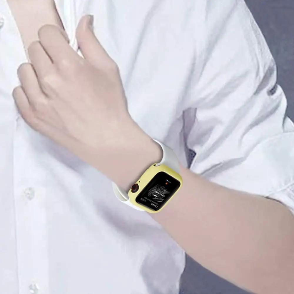 Candy Silicone Case for Apple Watch Ultra 2 49mm Cover 9 8 7 6 Se 5 4 45mm 42mm Protection Iwatch Series 44mm 40mm 41mm Bumper
