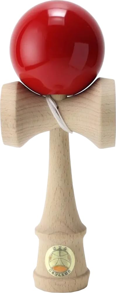 

Yamagata Koubou Competition Kendama Kendama Association Solid Color Red Ozora (Japan Certified)