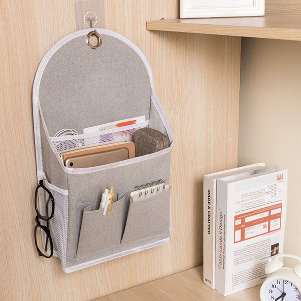With Hook Door Bags Wall Mounted Hanging Storage Bag  for Book Magazine Phone Holder