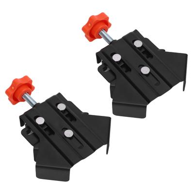 2 Pcs Open Corner Clamp Stainless Steel 90 Degree Right Angle Clamp for Woodworking Cabinet