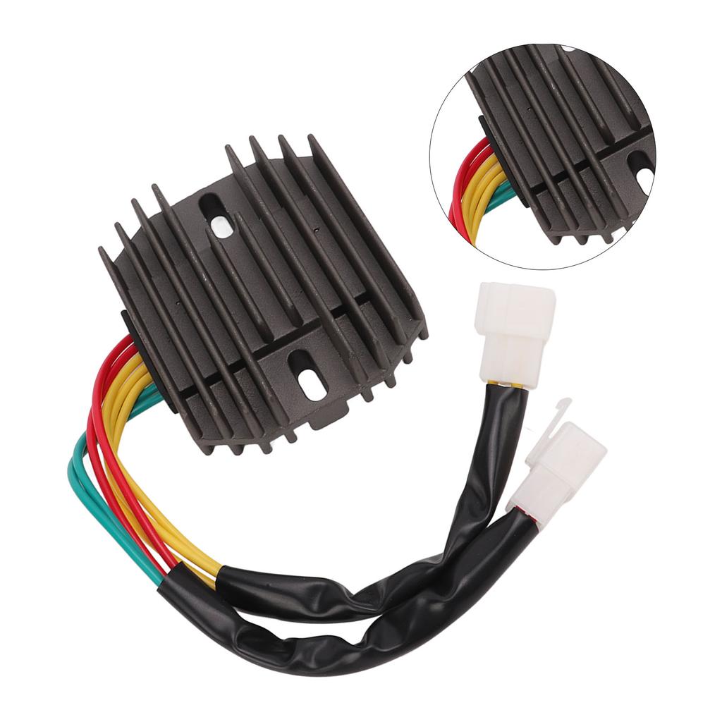 Motorcycle Voltage Regulator 7 Wires 12V Replacement for Suzuki TL1000R TL1000 TL1000S 1997‑2003