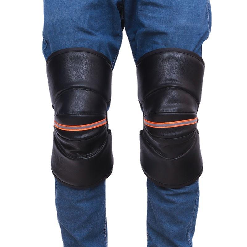 Winter Warm Knee Pads Electric Vehicle Motorcycle Riding Medium and Short Leg Pads Men and Women Windproof Waterproof Dig Cordyceps Cold
