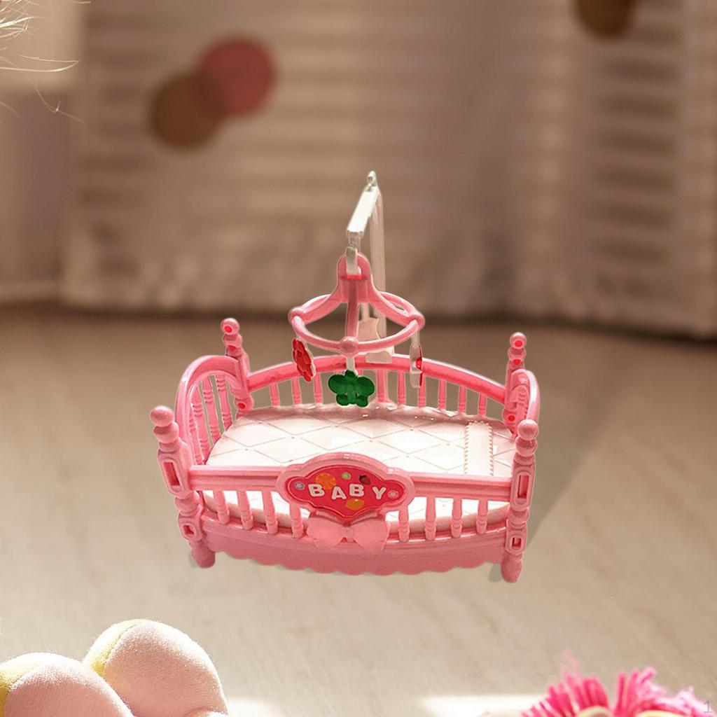 Horse Mini Furniture Dollhouse Miniaturebed for Dollhourse Decorative Collection