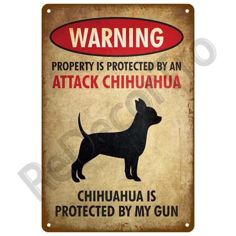 Metal Sign Decorative Wall Plate Kitchen Plaque Metal Vintage Decor Accessories Danger Retro Tin Sign Poster Warning Wall Pos