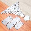 1Pcs Cabinet Screens Wall Angle Bracket SUS304 Stainless Steel Furniture Fastener Corner Brace Joint 90 Degree Right Angle