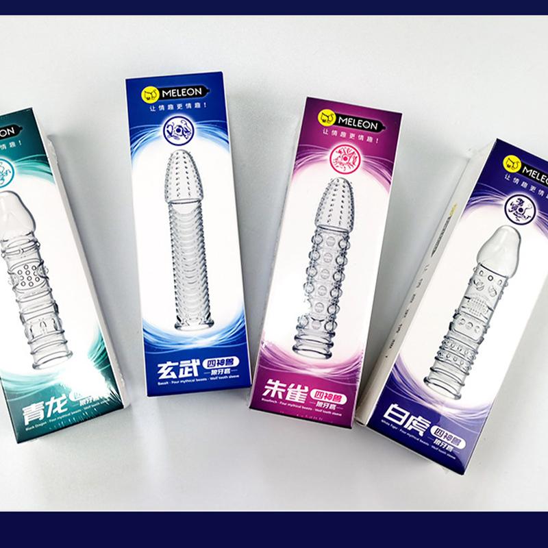 3pcs Extensions Condom Male Enlargement Penis Sleeve Men Delay Dot Clit Massage Cock Ring vibrating Cover Adult Sex Toys lots