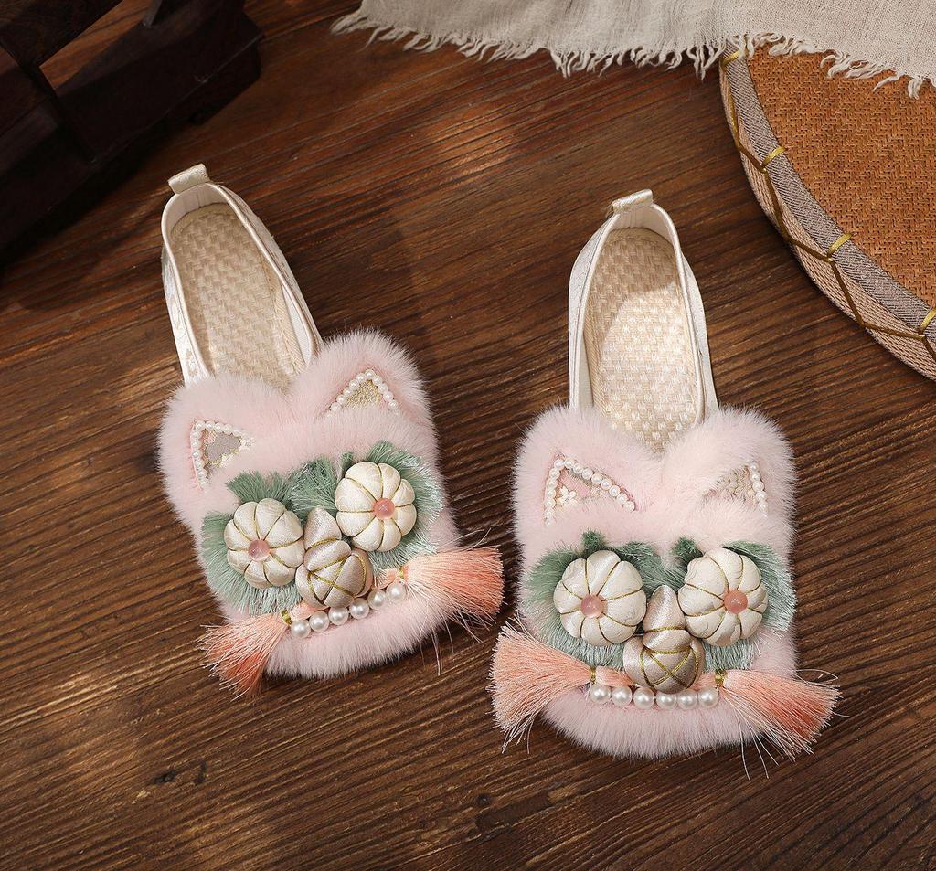 National Handmade Tiger Head DIY Shoes - Whole Vamp