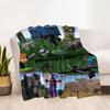 Minecraft 379 Blanket Soft & Cozy Suitable for Bed Livingroom Office Four Seasons Multipurpose Warmthful Decor