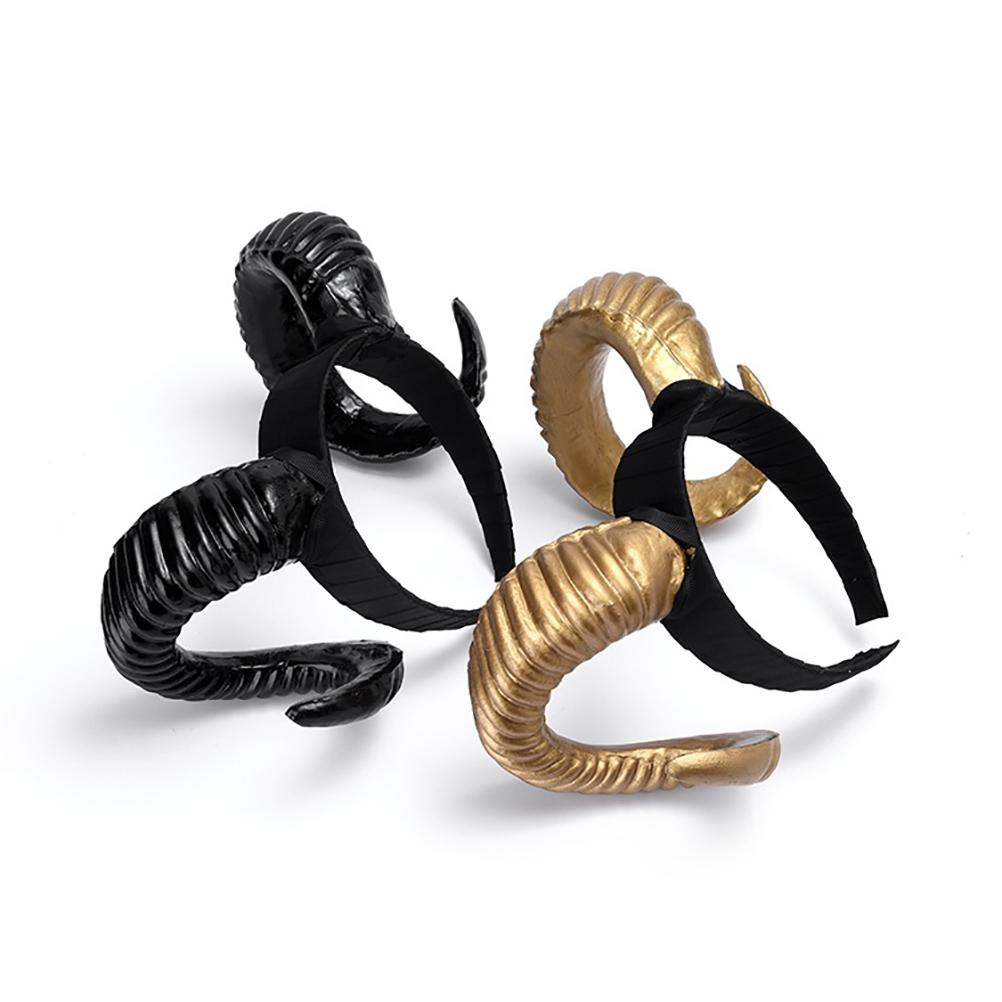 Halloween Værhorn Pannebånd Hårbøyle Cosplay Festival Hodeplagg Jul Maskeradefest Hodeplagg