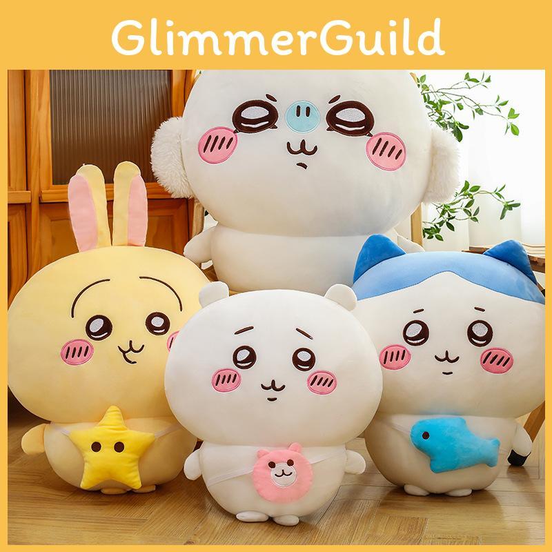 Adorable Chiikawa Plush Bear And Cat Stuffed Pillow For Birthdays And Gifts