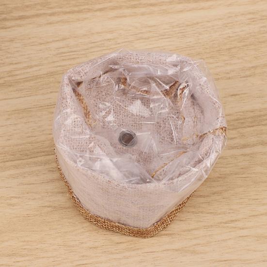 Yousheng Linen Succulents Planter Decorative Plant Pot for Succulents Cute Small Houseplant Container for Home Balcony Windowsill Table Decoration