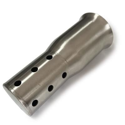 Evrensel İç Susturucu Bölme Susturucu Paslanmaz Çelik Ses Azaltma Ses Ayarı Motosiklet Egzoz Çapı 122mm (S-Net) 50.8mm SN-333-IS