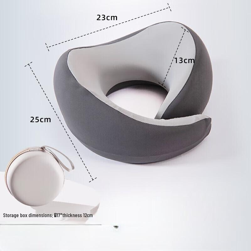 Mussel Memory Foam Travel U-Pillow