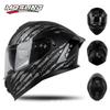 Motorcycle Full Face Helmet Men Women DOT Certified Bluetooth Ready Large Spoiler All Season S M L XL XXL Sizes
