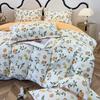 Fresh Style Cotton Bedding Set - 1.2m 1.5m 1.8m 2.0m Soft Breathable Bed Linens