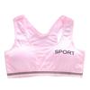 Racerback sports-BH for kvinner Sømløs polstret støtte-BH High Impact treningsbralett for yoga løping trening fitness