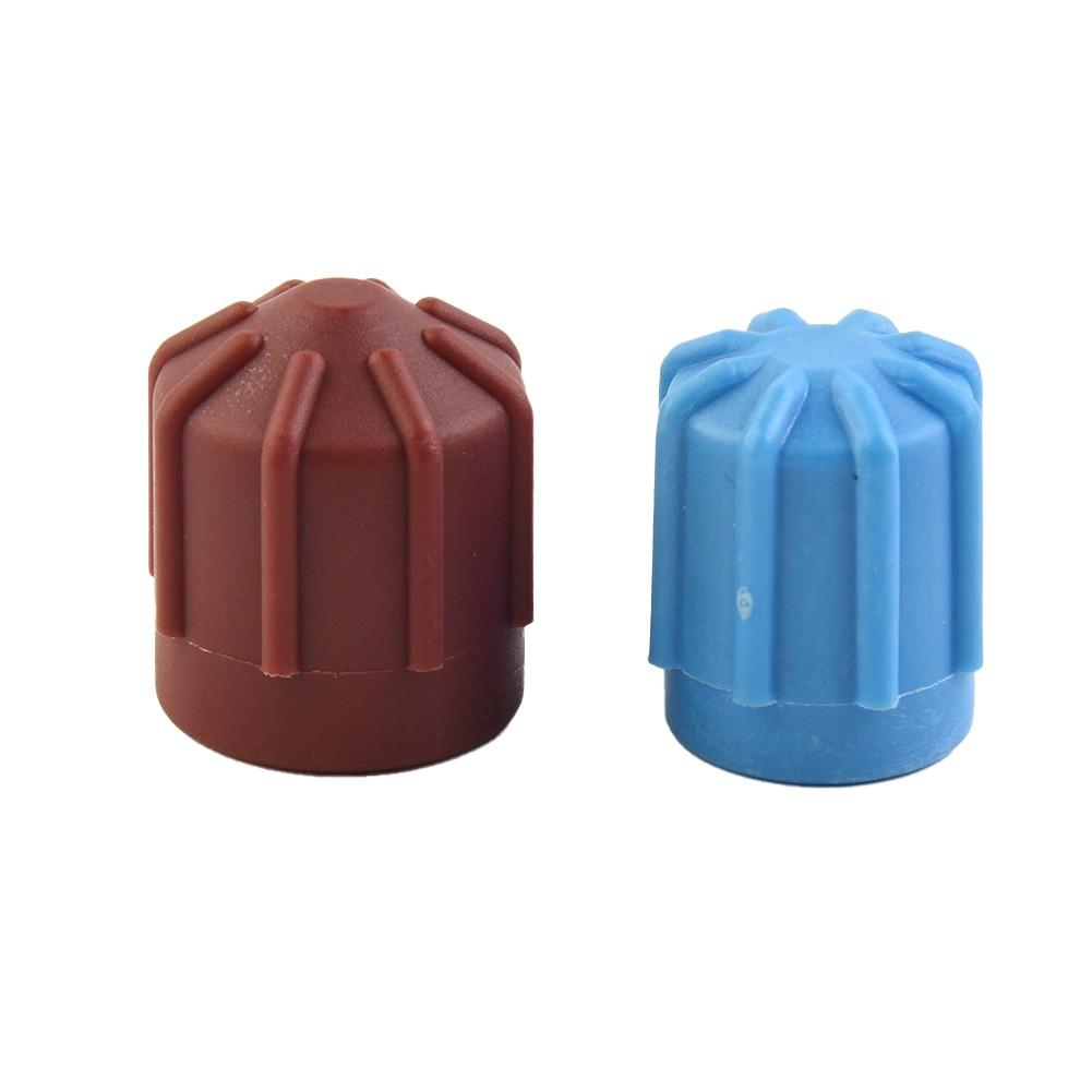 Auto Air conditioning valve core set Dust Cover A/C Valve Cap High/Low Voltage