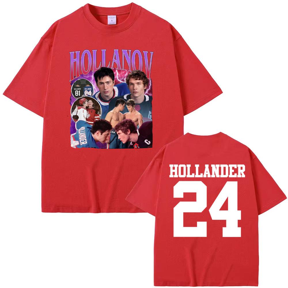 Shane Hollander Ilya Rozanov Heated Rivalry T Shirts Men Women Harajuku Style Summer T Shirt Cozy Short Sleeve Oversized TShirt