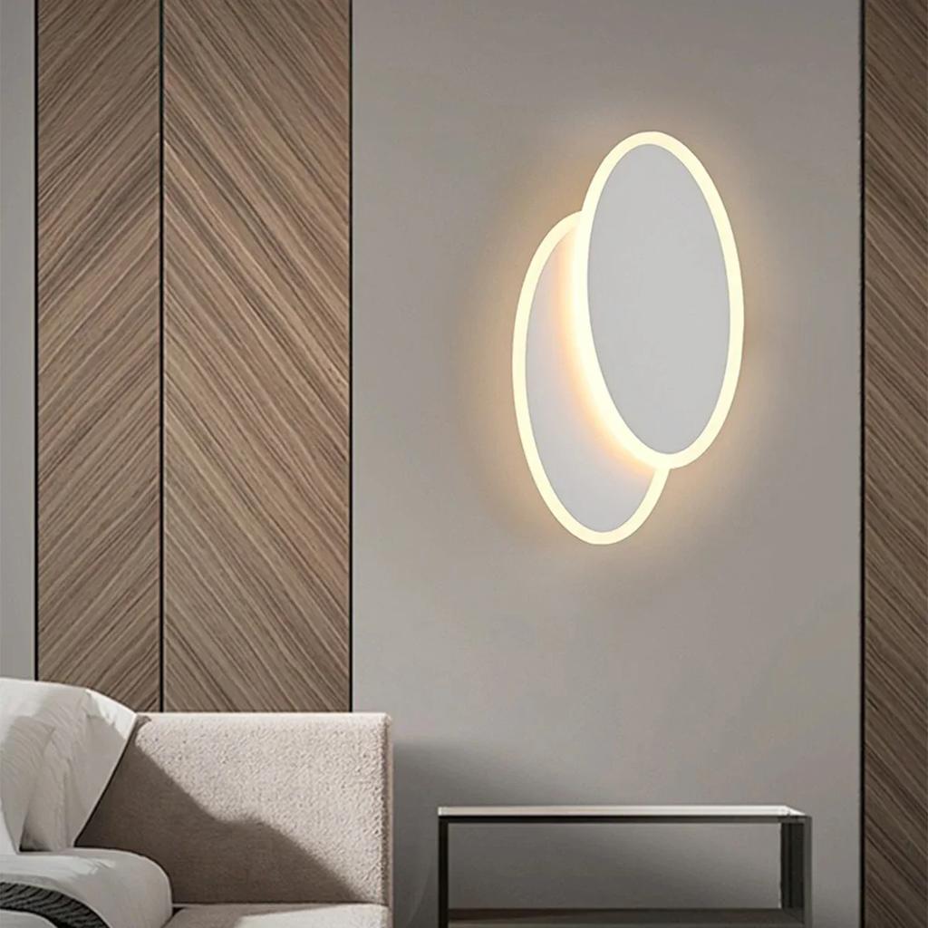 Minimalist LED Wall Source Lamp Interior 85-265V Lighting Background Bedroom Living Room Home Decoration Lamps Modern Wall Light