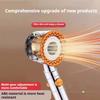 5 Spray ABS Portable Shower Head High Pressure Large Flow Spa Filtered Shower Heads with Stop Button Universal Bathroom Nozzle