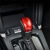 Red Carbon Fiber Gear Shift Knob Head Cover For Subaru Forester 13 14 15 16 17