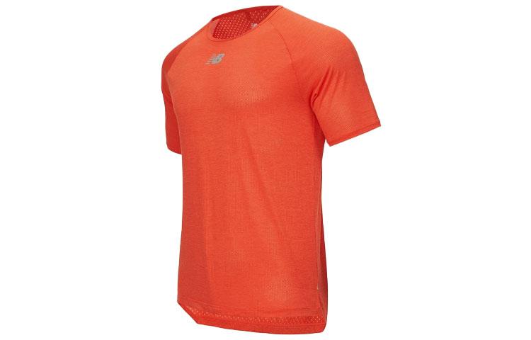 Мужская футболка New Balance Оранжевая AMT11252-GP1 XXL