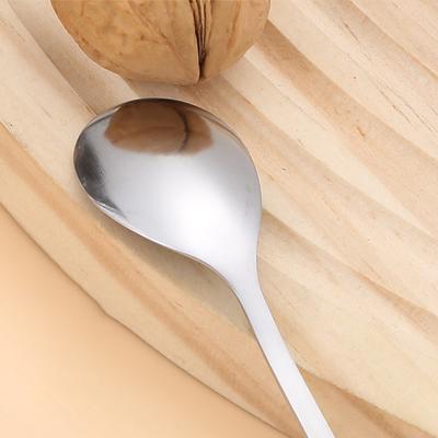 Stainless Steel Crown Spoon Dessert Spoon Bird Nest Spoon Stirring Spoon Creative Souvenir Spoon Coffee Spoon Ice Cream Spoon