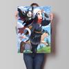Hot Anime Poster Pokemon Akari Arceus Cartoon Character Picture High Quality Canvas Children's Room Home Decoration Paintings