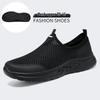 Men's Lightweight Breathable Mesh Slip-On Shoes - Wear-Resistant Summer Dad Shoes