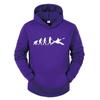 Ewolucja Kajakarstwa Ludzkiego Bluza z Kapturem Nowa Moda Najwyższa Jakość z Kapturem Casualowa Odzież Unisex Ewolucja Projektu Kajaka Bluzy