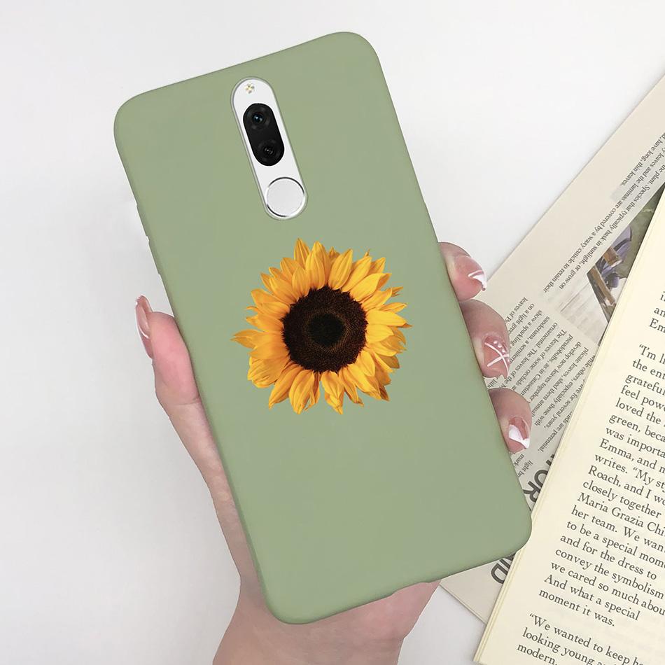 For Huawei Nova 2i Case Cute Candy Matte Soft Silicone Cover For Huawei Mate 10 Lite RNE-L21 RNE-L22 L23 Nova2i Phone Cases Capa