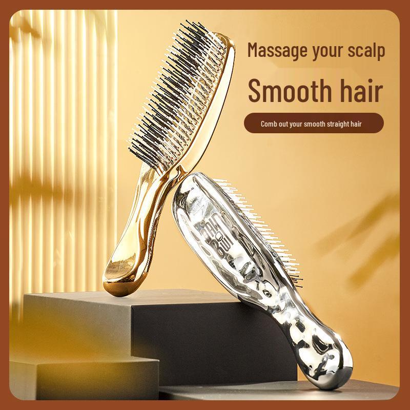 Electroplated Refillable Shampoo & Shower Gel Dispenser
