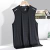 Men's Solid Color Sleeveless Shirt